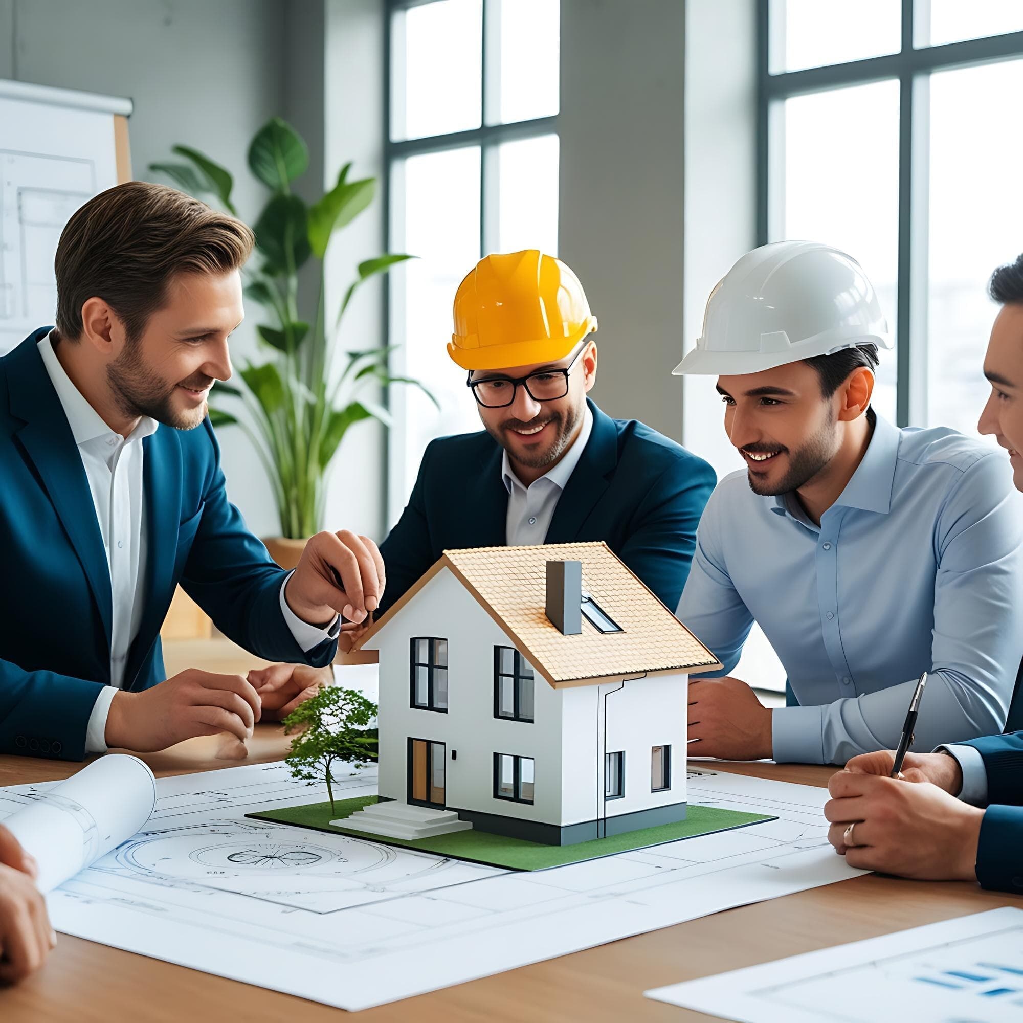 EGB Groups team on-site — construction company in Coimbatore since 2016